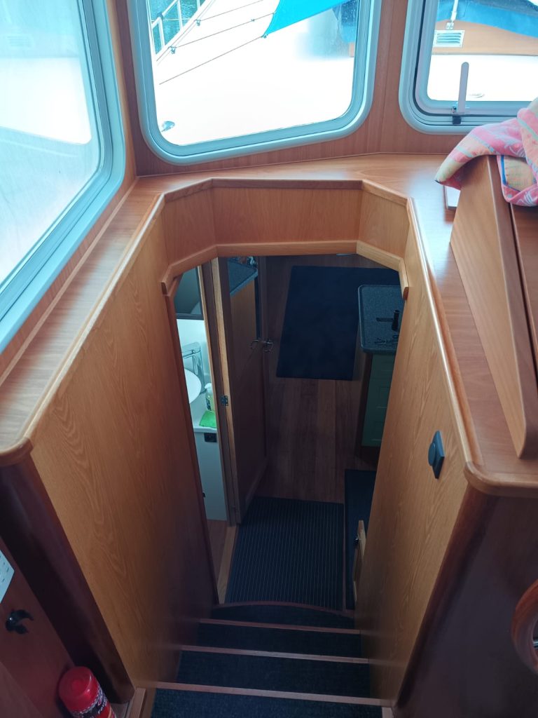 Rénovation cabine bateau Alsace